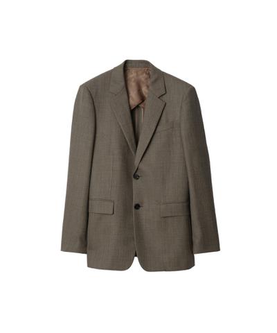 シャークスキンウール テーラードジャケット