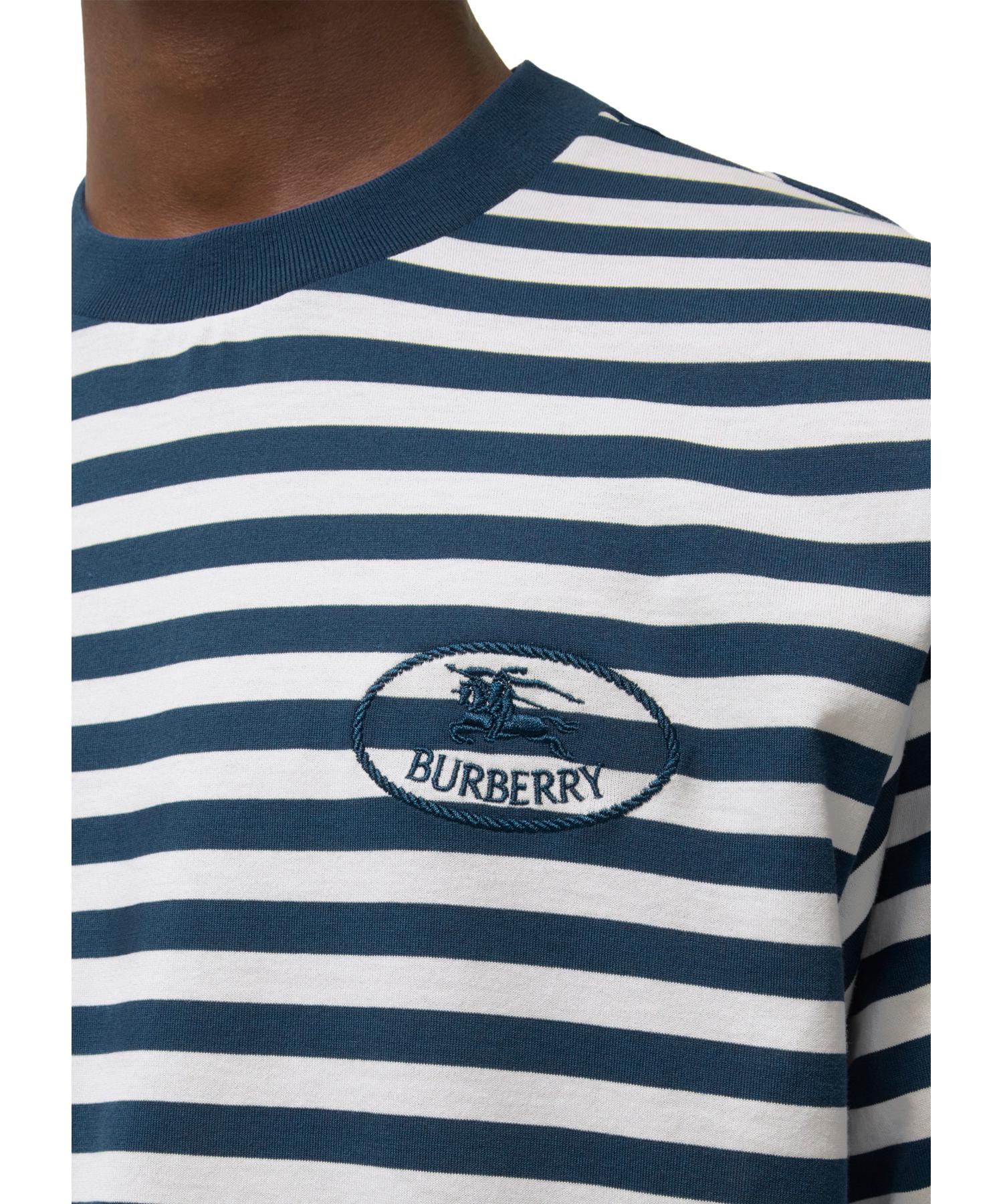 BURBERRY ストライプTシャツ♡ ストライプ コットンTシャツ(O10795516)｜HANKYU MEN'S / 阪急メンズ