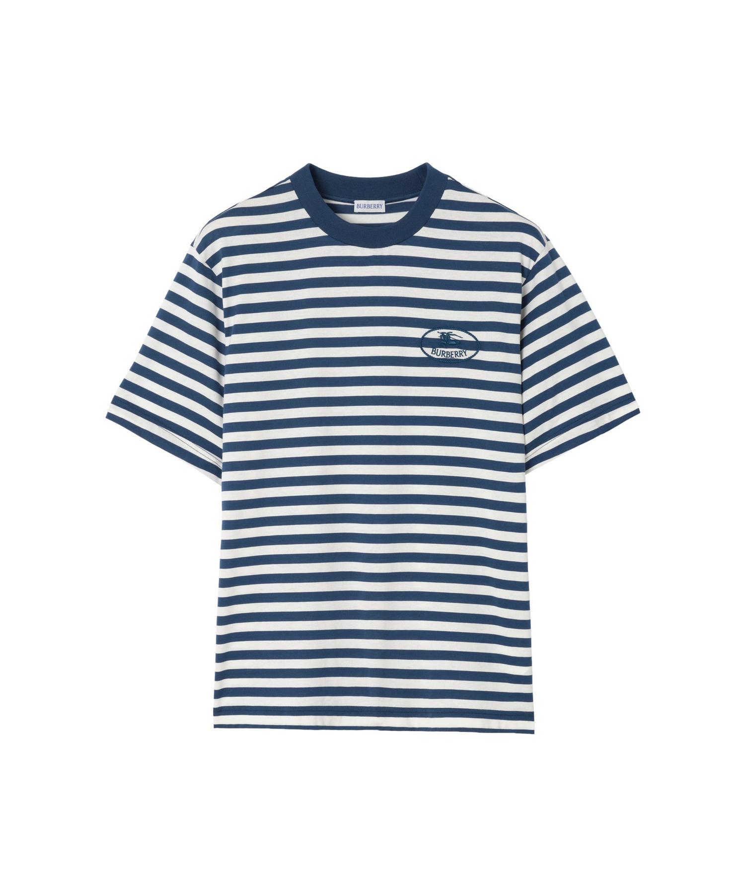 ストライプ コットンTシャツ(O10795516)｜HANKYU MEN'S / 阪急メンズ
