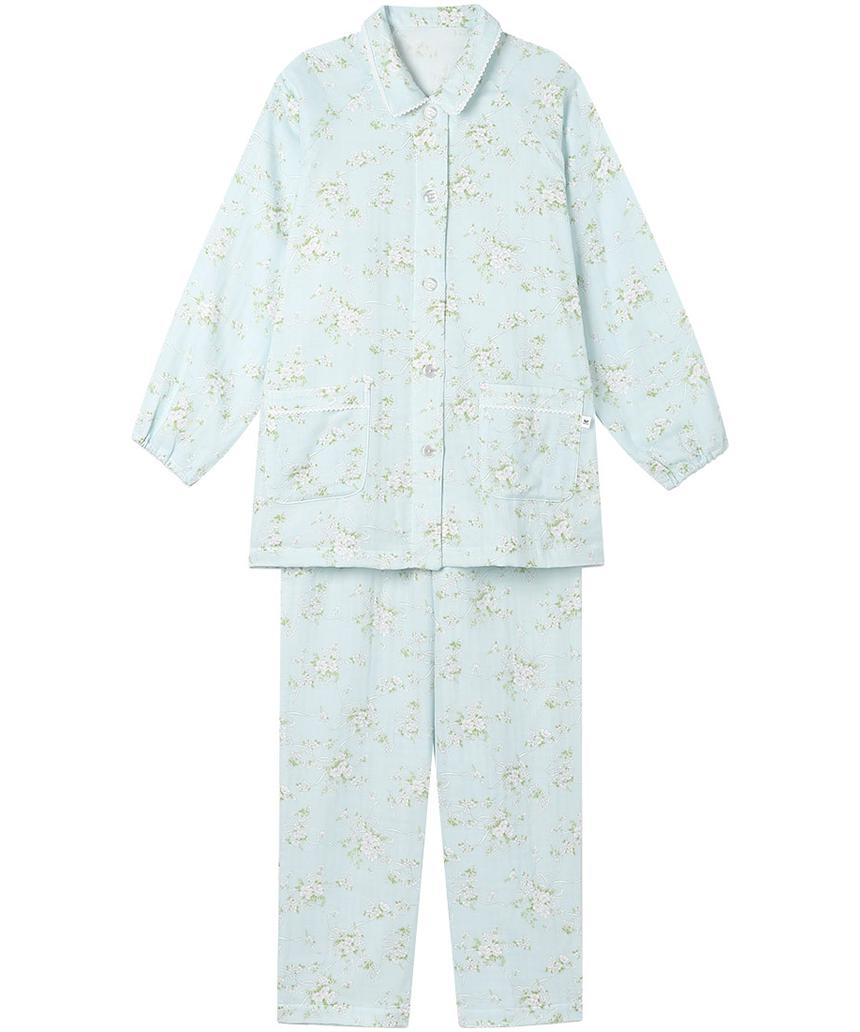 ワコールパジャマ&ルームウェア パジャマ(CDX527) サックス 親切設計LP(NGP) ワコールパジャマ&ルームウェア パジャマ(CDX527) サックス 親切設計LP(NGP)