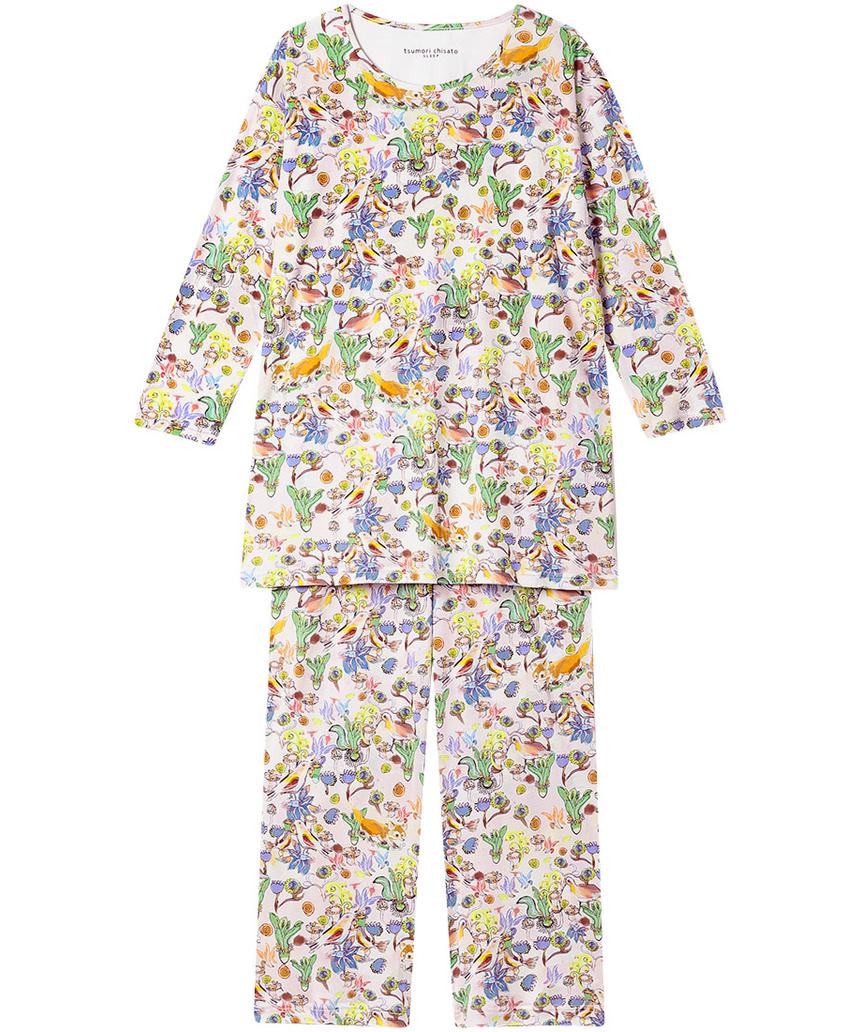 tsumorichisato パジャマ(UDX261) アイボリー L tsumorichisato パジャマ(UDX261) アイボリー L