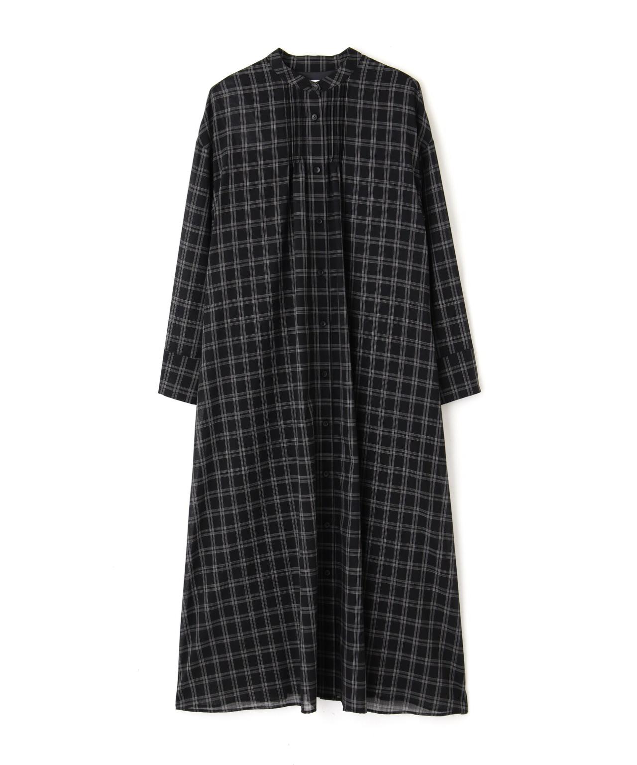 極美品 ADORE 23年 マナードボイルワンピース チェック シャツワンピース マナードボイルワンピース(O10562994)｜阪急百貨店公式通販