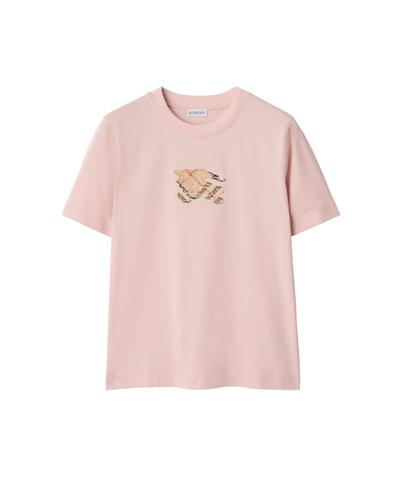 EKD チェック コットンTシャツ
