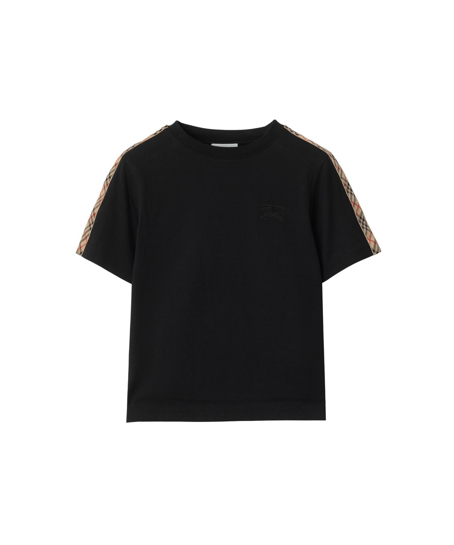 チェックトリム コットンTシャツ(O10705731)｜阪急百貨店公式通販