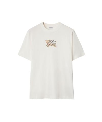 EKD チェック コットンTシャツ