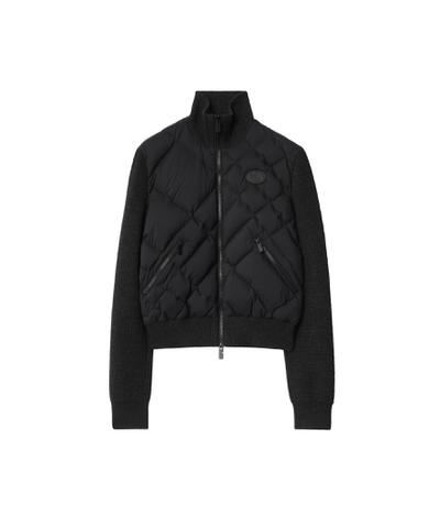 チェックステッチ ナイロン＆ウール ジャケット