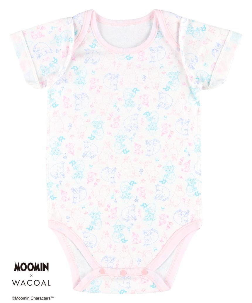 WACOALBABY ベビーロンパース（ＢＧＳ４１５） ピンク 70-80