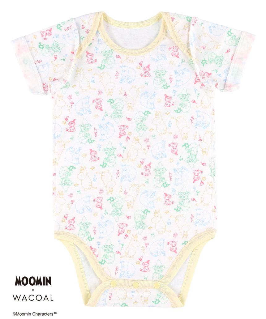 WACOALBABY ベビーロンパース（ＢＧＳ４１５） イエロー 70-80
