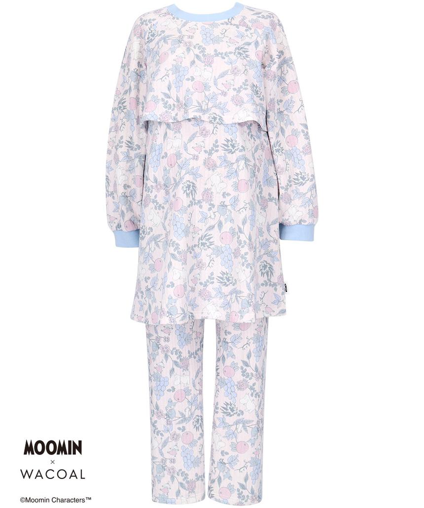 WACOALMATERNITY マタニティパジャマ(MFY213) ピンク マタニティM-L(R16) WACOALMATERNITY マタニティパジャマ(MFY213) ピンク マタニティM-L(R16)