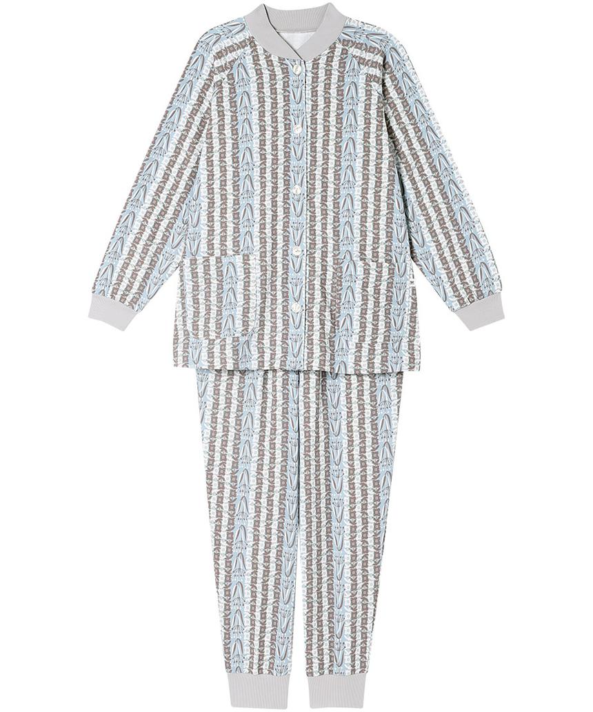 ワコールパジャマ&ルームウェア パジャマ(CDW469) サックス 親切設計M(NFD) ワコールパジャマ&ルームウェア パジャマ(CDW469) サックス 親切設計M(NFD)