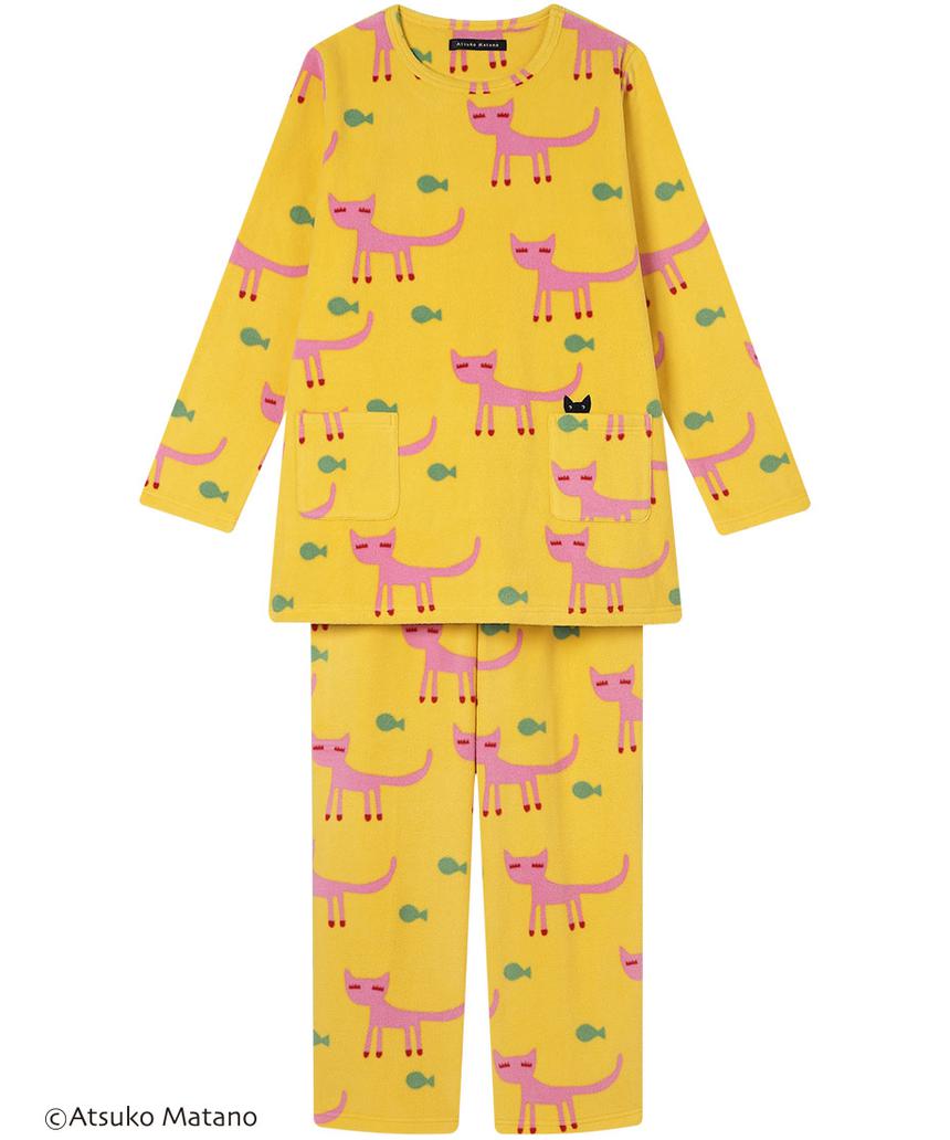 ATSUKOMATANO パジャマ(HDW407) イエロー LL(L2W) ATSUKOMATANO パジャマ(HDW407) イエロー LL(L2W)
