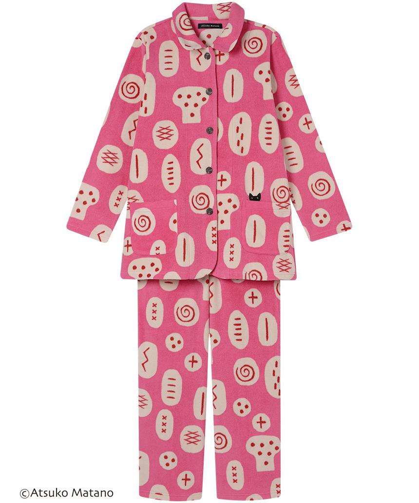ATSUKOMATANO パジャマ(HDW408) ピンク M(LW6) ATSUKOMATANO パジャマ(HDW408) ピンク M(LW6)
