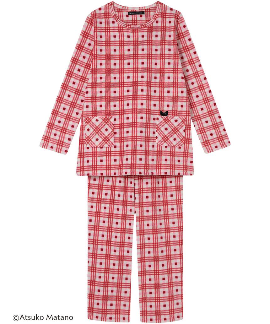 ATSUKOMATANO パジャマ(HDW409) ピンク LL(LY6) ATSUKOMATANO パジャマ(HDW409) ピンク LL(LY6)
