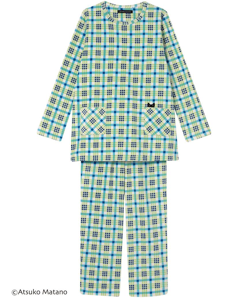 ATSUKOMATANO パジャマ(HDW409) ブルー LL ATSUKOMATANO パジャマ(HDW409) ブルー LL