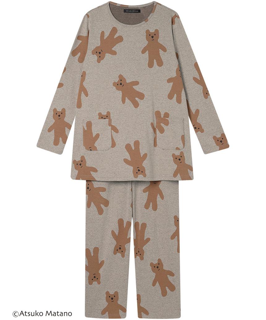 ATSUKOMATANO パジャマ（ＨＤＷ５１０） ベージュ M