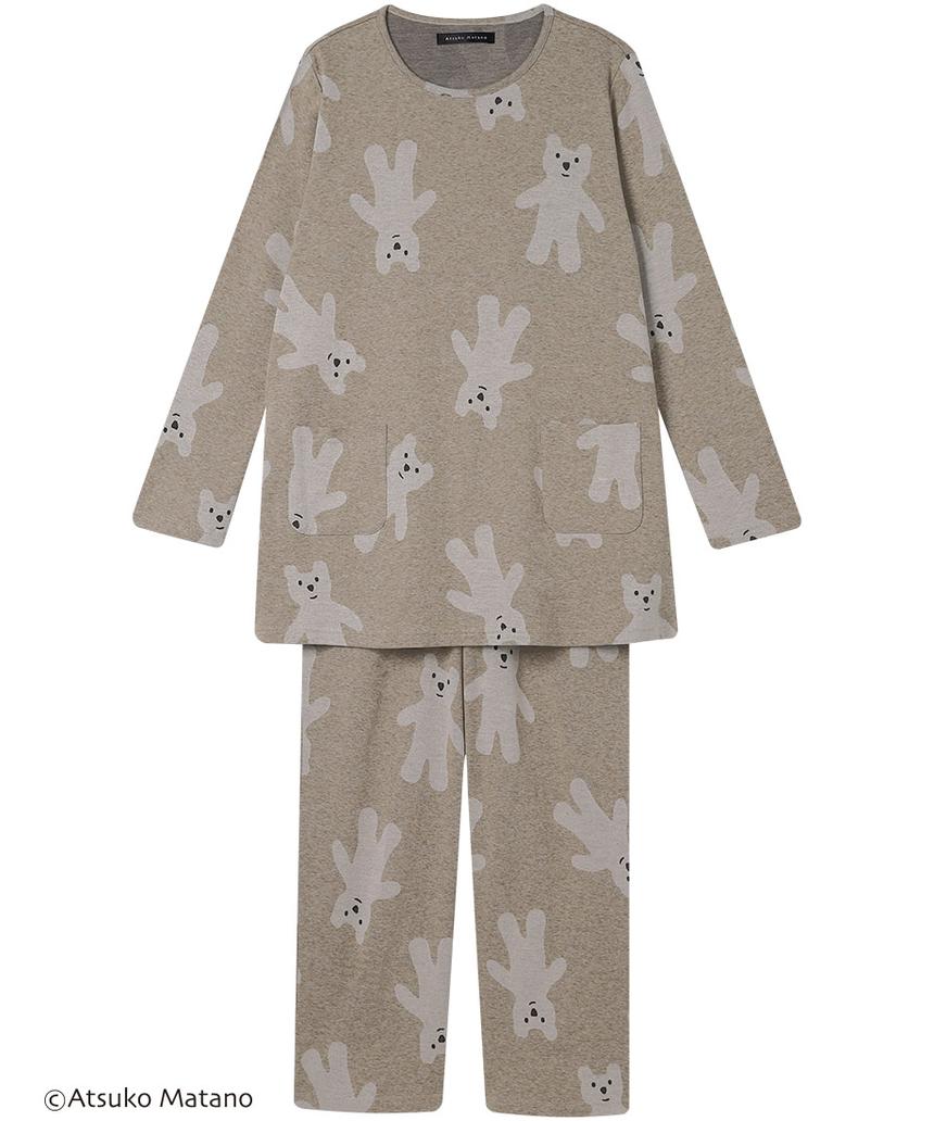 ATSUKOMATANO パジャマ（ＨＤＷ５１０） グレー L(L2L)