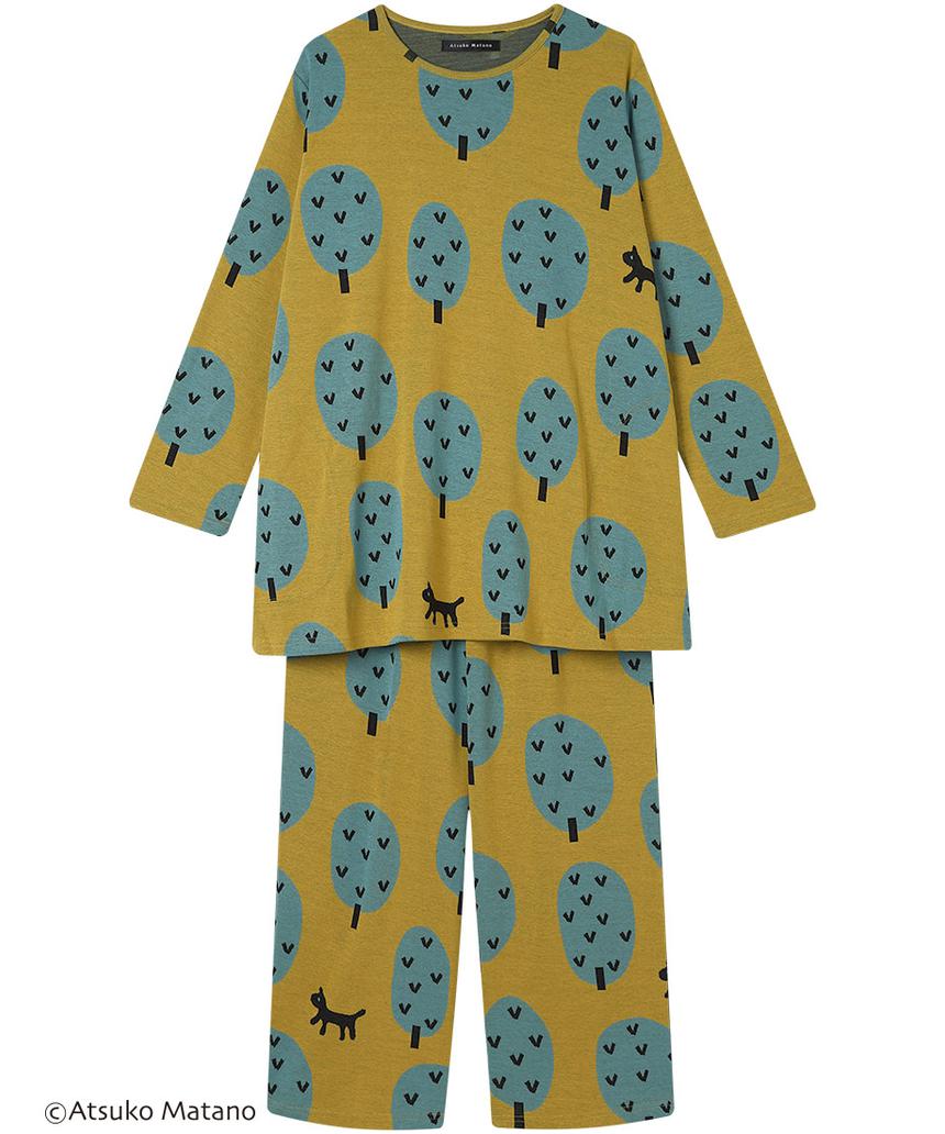 ATSUKOMATANO パジャマ(HDW515) イエロー L(L2K) ATSUKOMATANO パジャマ(HDW515) イエロー L(L2K)