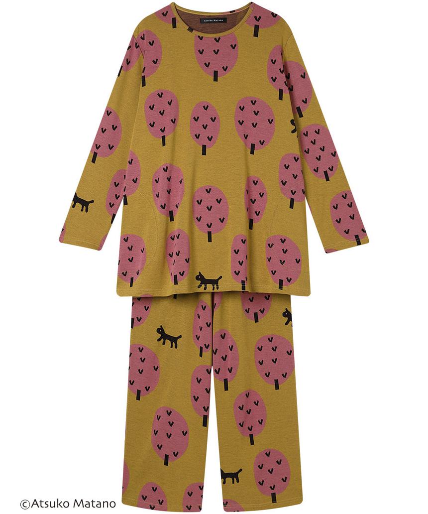 ATSUKOMATANO パジャマ(HDW515) グリーン L ATSUKOMATANO パジャマ(HDW515) グリーン L