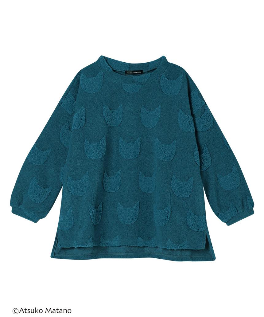 ATSUKOMATANO トップス（ＨＴＷ４５０） ブルー LL(LYA)