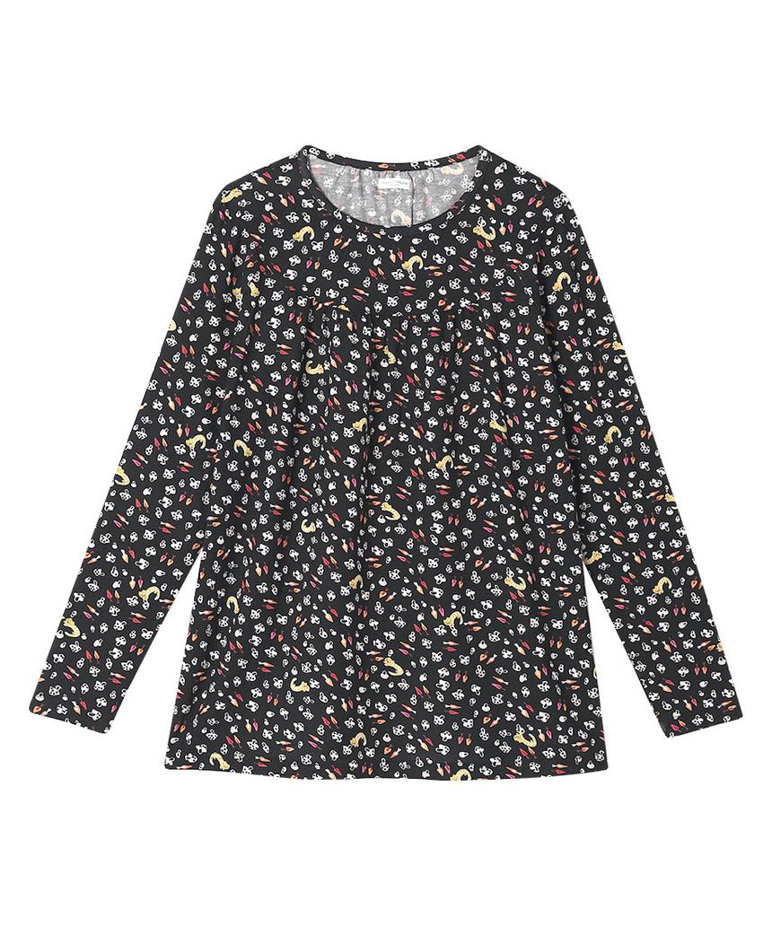 tsumorichisato トップス(UTX551) ブラック M tsumorichisato トップス(UTX551) ブラック M
