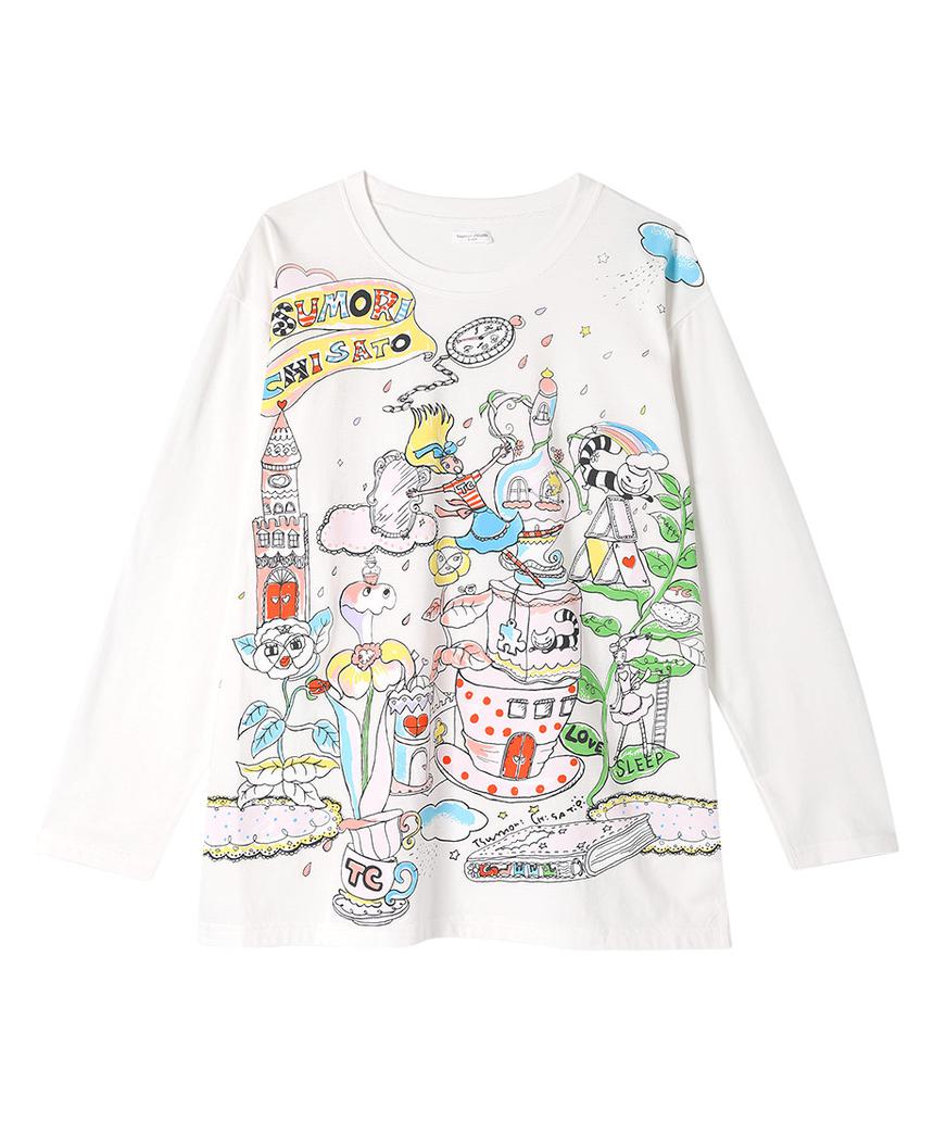 tsumorichisato トップス(UTX557) アイボリー L tsumorichisato トップス(UTX557) アイボリー L