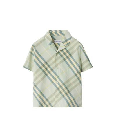 チェック コットンシャツ