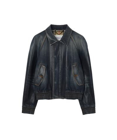 コーティングデニムジャケット