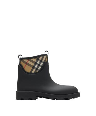 ラバー マーシュ スタンプ ローブーツ□