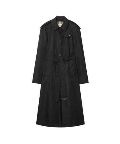 ロング ナイロン フーデッドカーコート