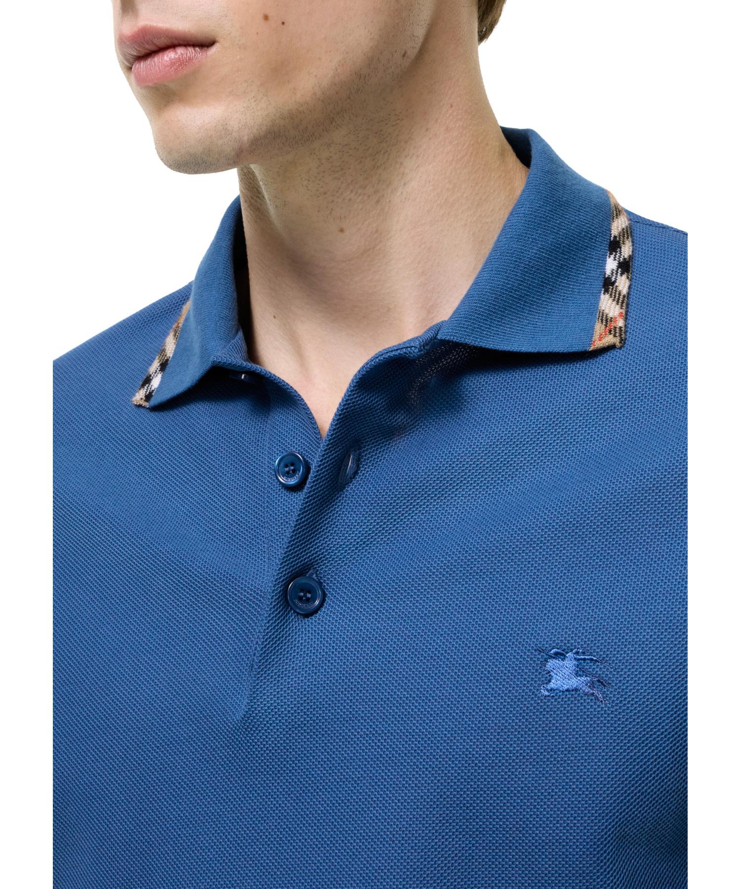 チェックトリム コットンポロシャツ(O10785762)|HANKYU MEN'S / 阪急 チェックトリム コットンポロシャツ(O10785762)|HANKYU MEN'S / 阪急