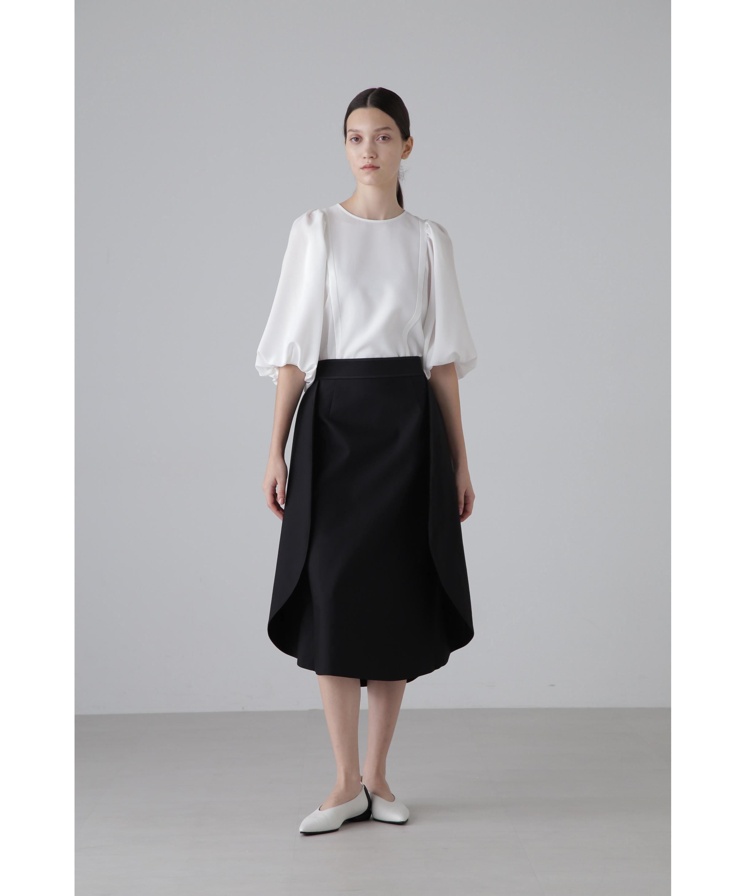 ADORE テックギャバスカート ブラック 36 ADORE テックギャバスカート ブラック 36