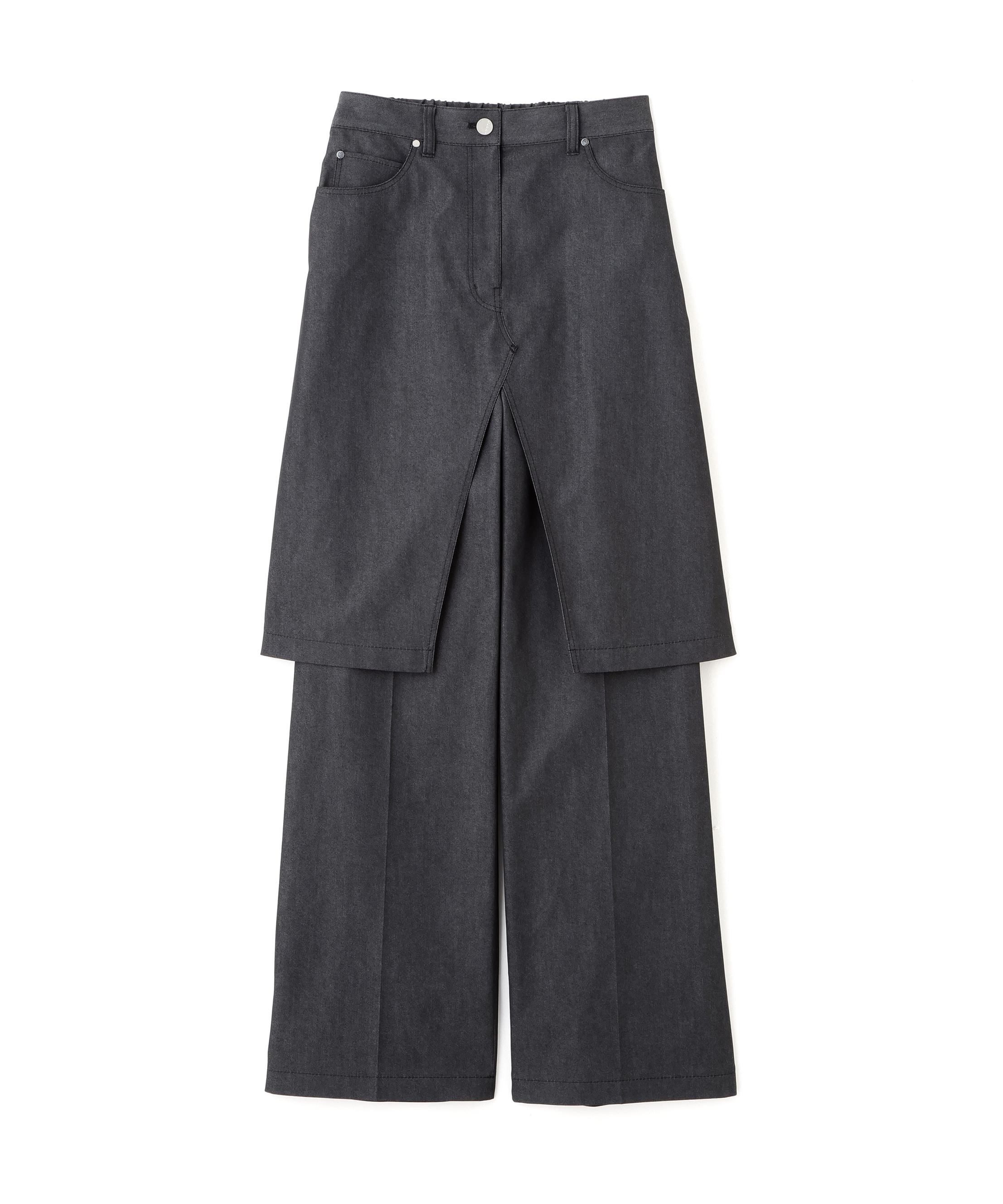 ADORE ◆デニムライクストレッチパンツ ブラック 38 ADORE ◆デニムライクストレッチパンツ ブラック 38