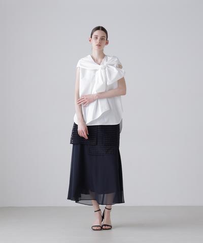 スクエアレーススカート