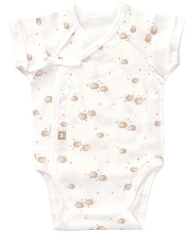 ベビー男女児兼用ウェア　ロンパース（ＢＧＳ３７７）