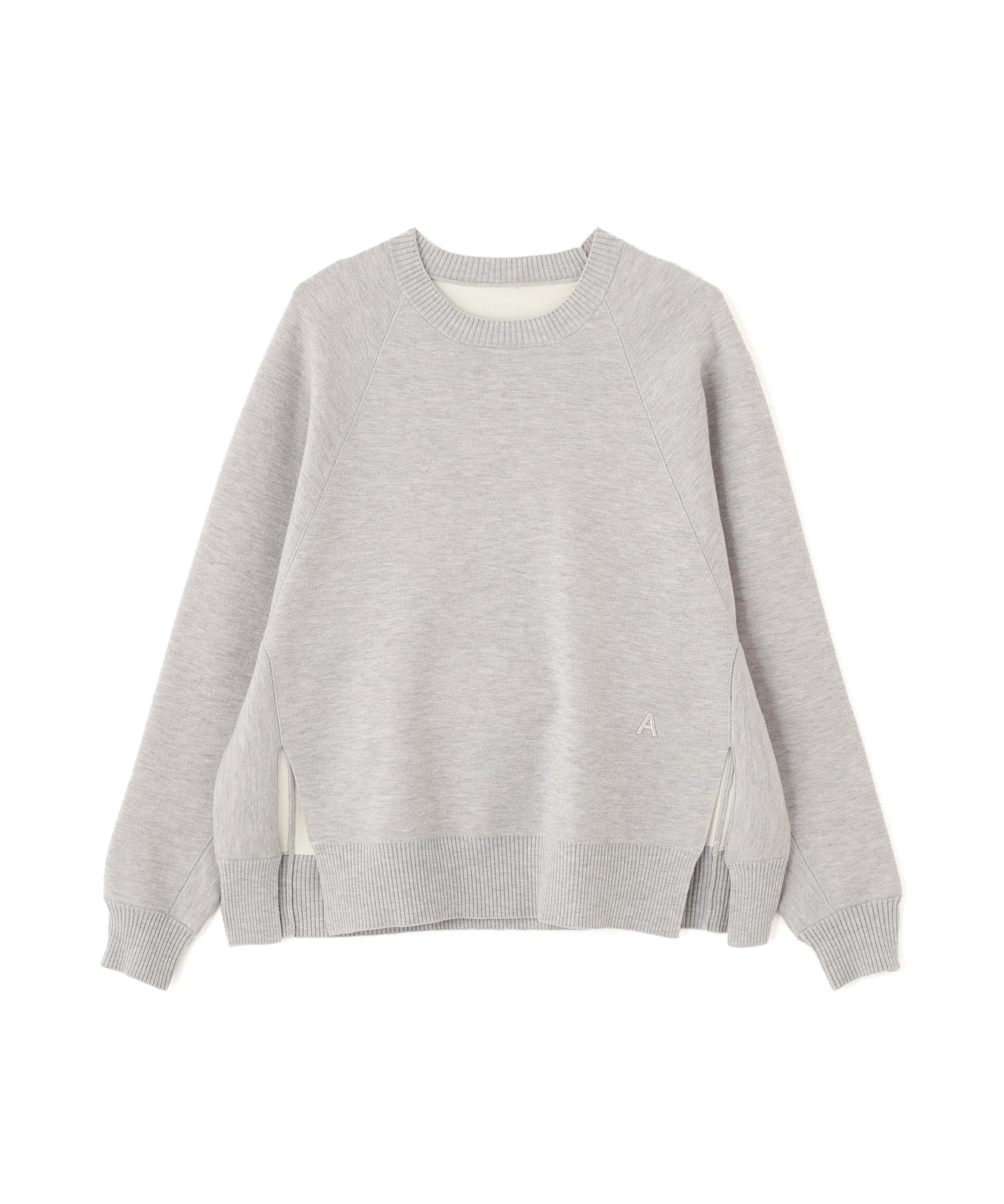 ADORE ◆イニシャルニット グレー 38 ADORE ◆イニシャルニット グレー 38