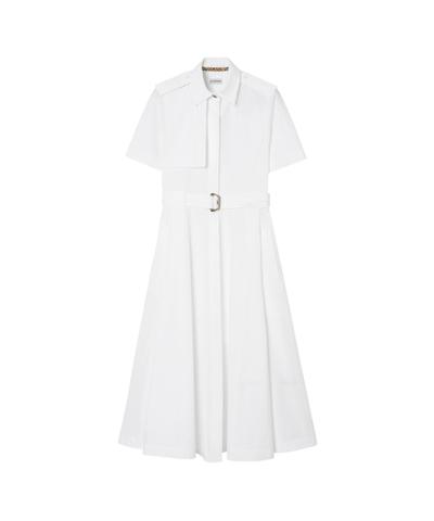 Cotton Poplin Shirt Dress