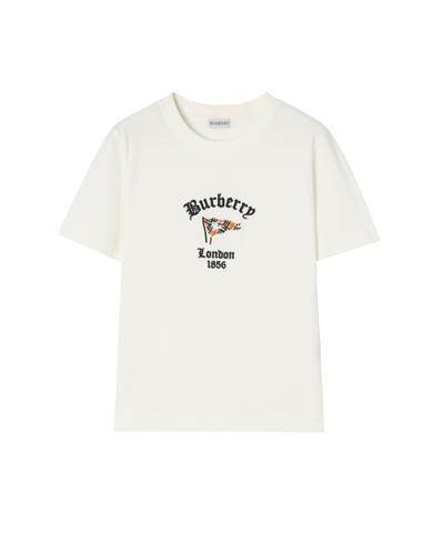 チェックフラッグ コットンTシャツ