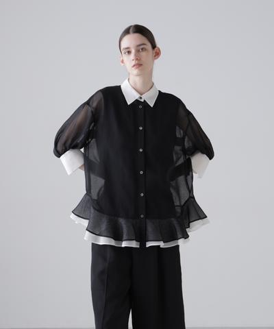 ソフトオーガンジーブラウス
