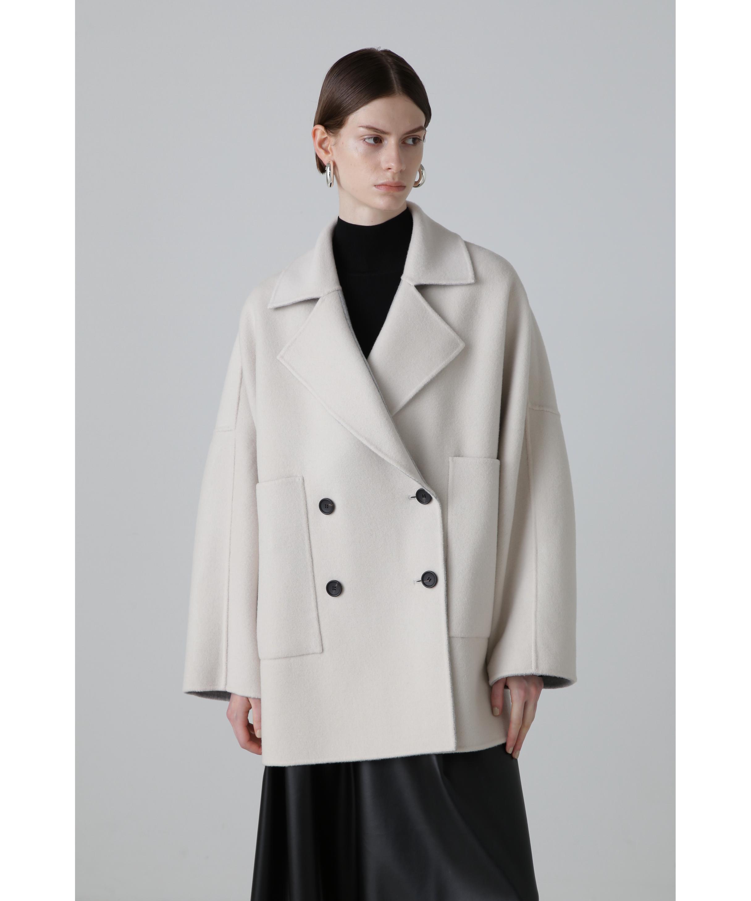 定価10.5万✨ADORE 2TONE リバーコート リバーシブル カシミヤ ◇カシミヤ混2TONEリバーコート(O10637952)｜阪急百貨店公式通販