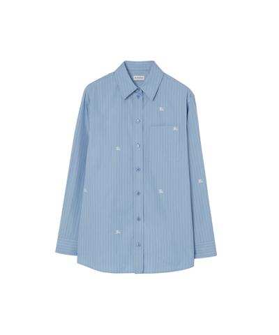 オーバーサイズ EKDフィルクーペ ストライプ コットンシャツ