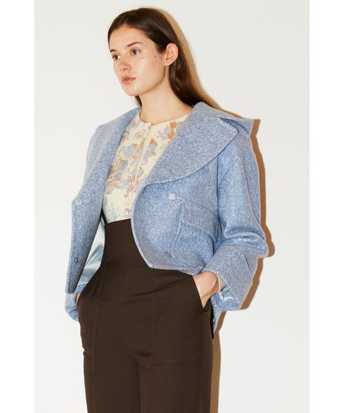 ビビブークレショートジャケット O レディースファッション 阪急百貨店公式通販 Hankyu Fashion