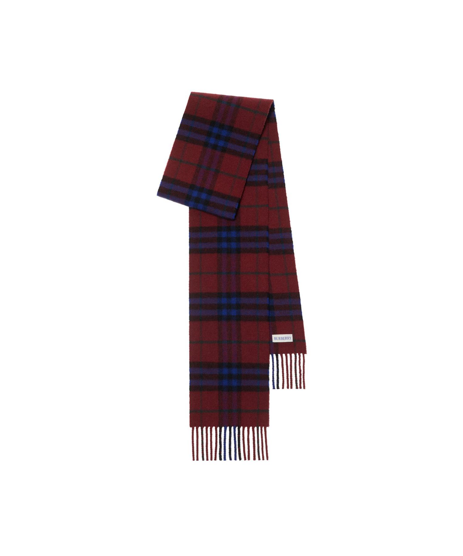 ナロー チェック カシミアスカーフ(O10724358)｜阪急百貨店公式