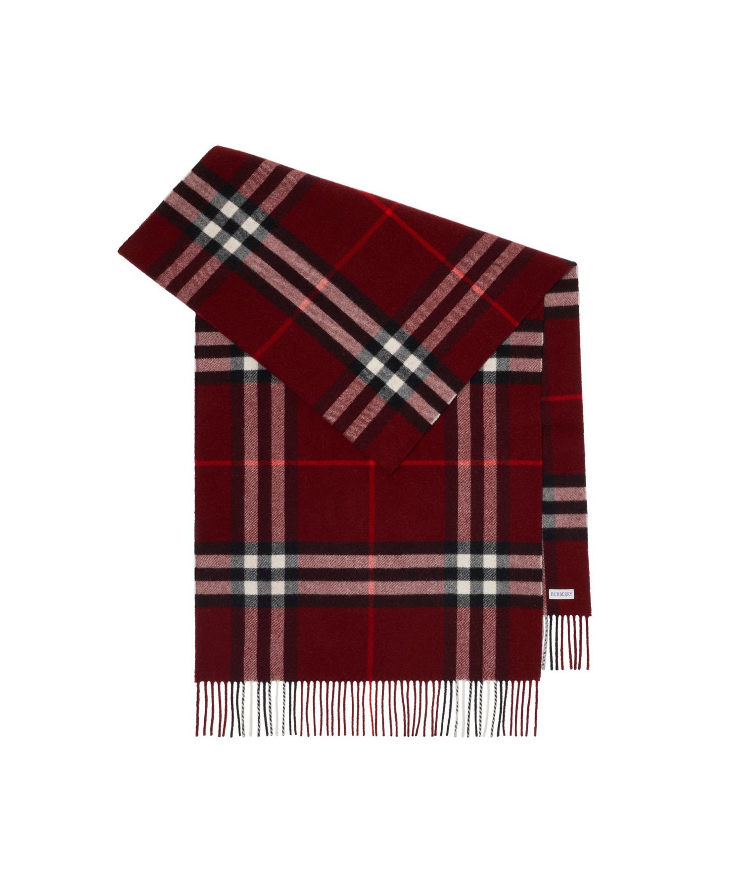 ワイド チェック カシミアスカーフ(O10698177)｜阪急百貨店公式