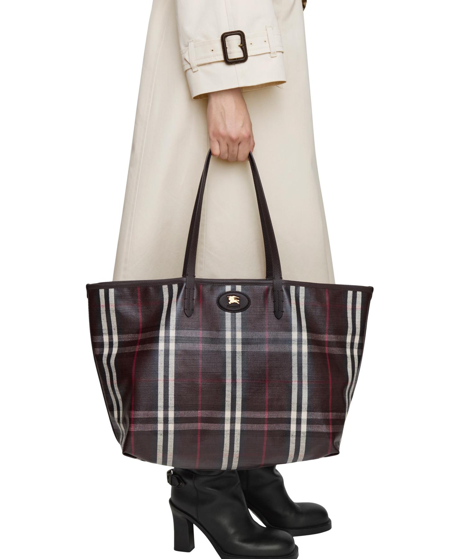 美品★BURBERRY トートバッグ ミディアム ハイランドトート(O10724409)｜阪急百貨店公式通販