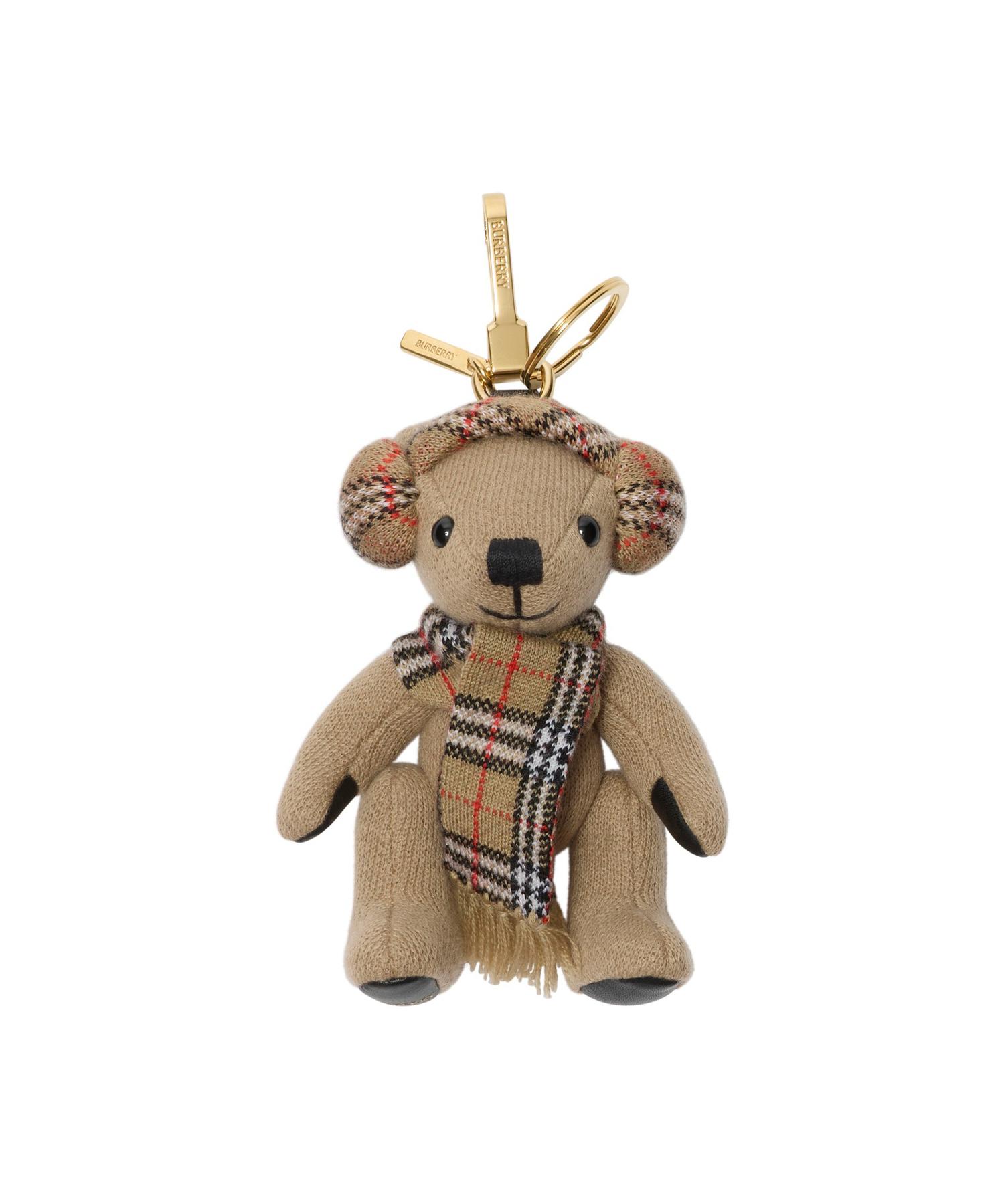 BURBERRY　トーマスベアー　ぬいぐるみ　ハンカチ　セット トーマスベア チャーム ウィズ ボウタイ (アーカイブベージュ