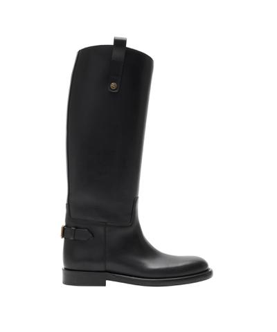 レザー キャバリア ブーツ