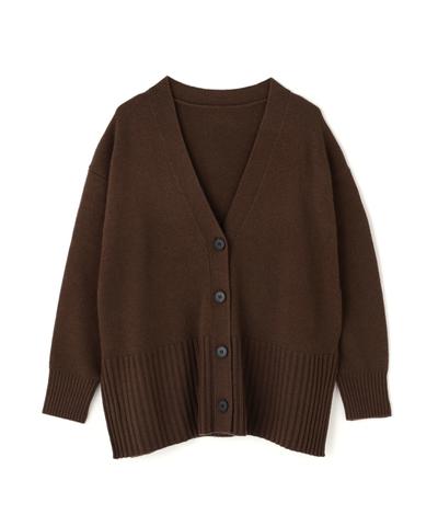 ウールカシミヤニットカーデ