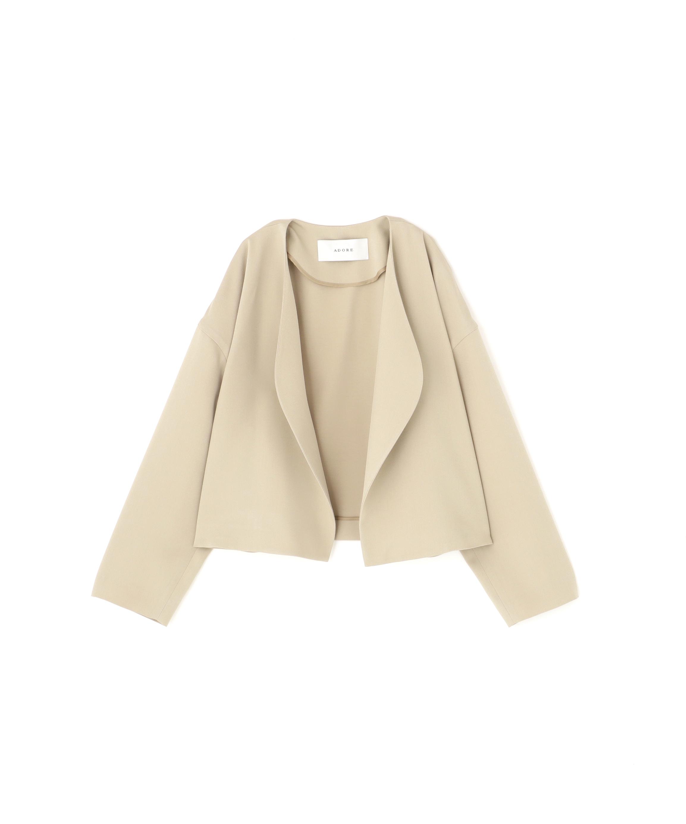 ADORE ドライカシドスジャケット ベージュ 38 ADORE ドライカシドスジャケット ベージュ 38
