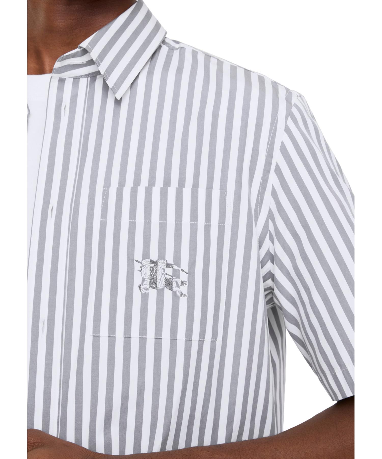 ストライプ コットンポプリンシャツ(O10797736)｜HANKYU MEN'S / 阪急
