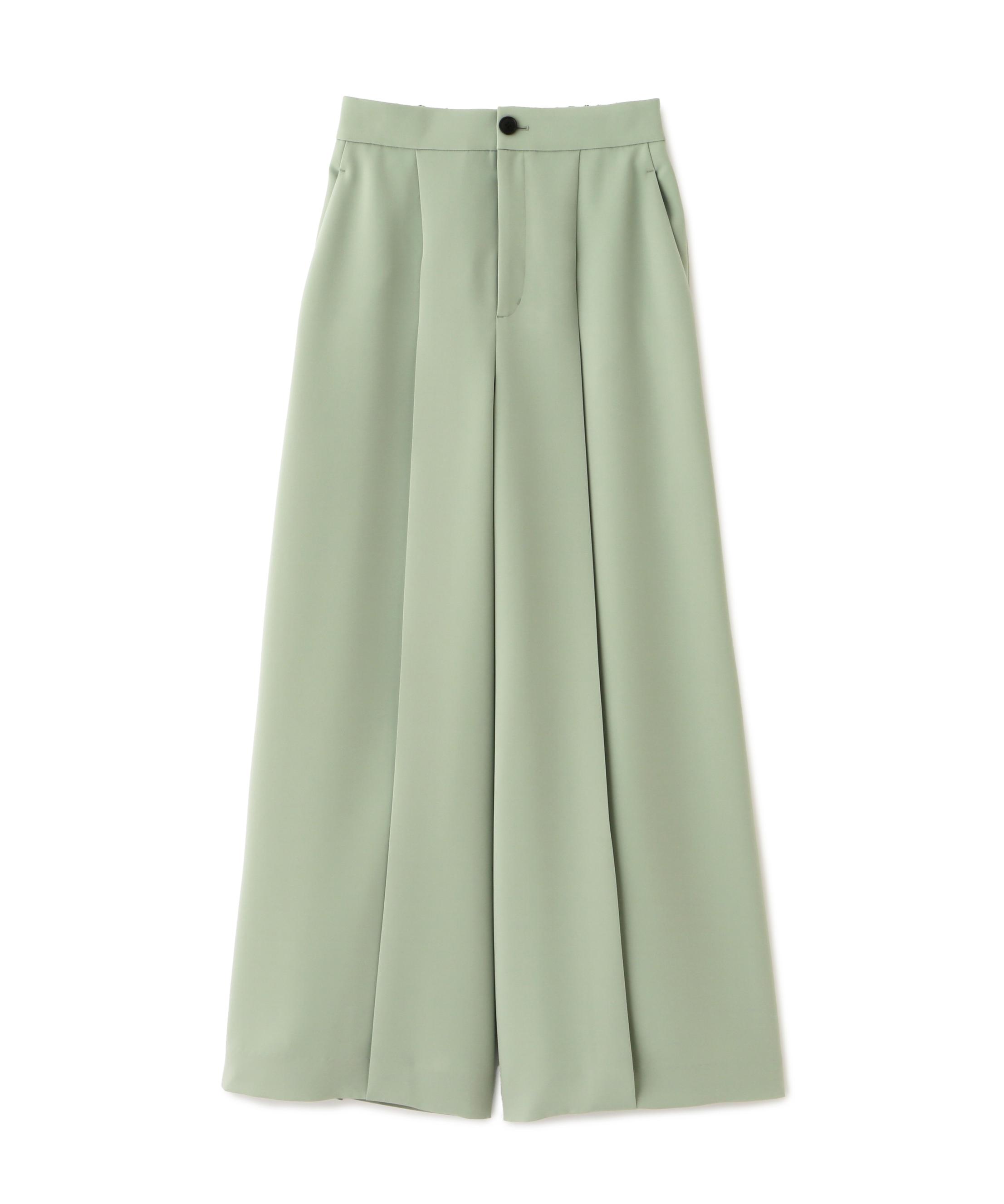 ADORE ◆シルキーダブルクロスパンツ グリーン 36 ADORE ◆シルキーダブルクロスパンツ グリーン 36